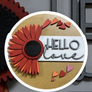 Daisy 'Hello Love' sign